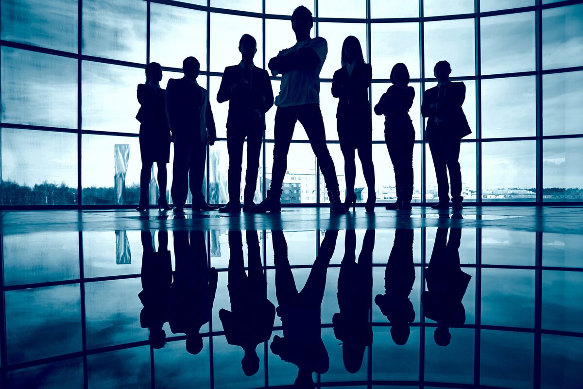 Team in un ambiente corporate
